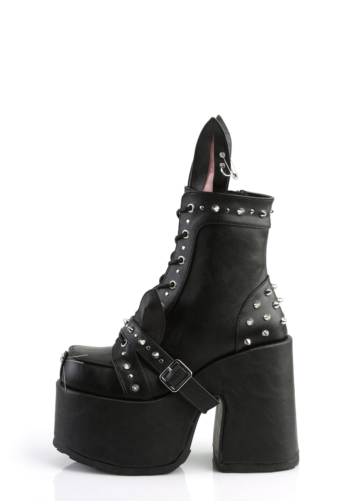 Camel-202 Platform Ankle Boots