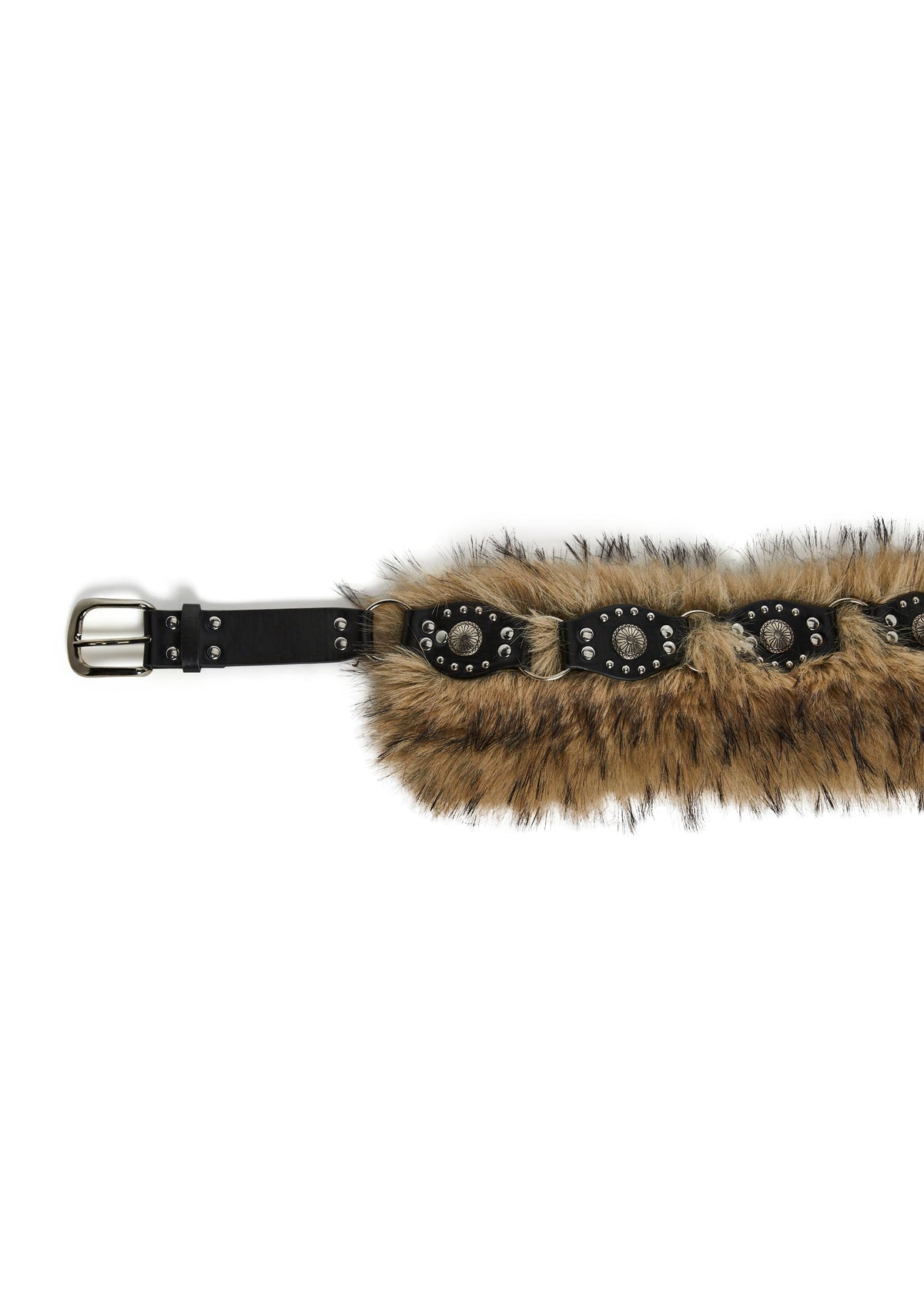 No Shade Studded Buckle Belt