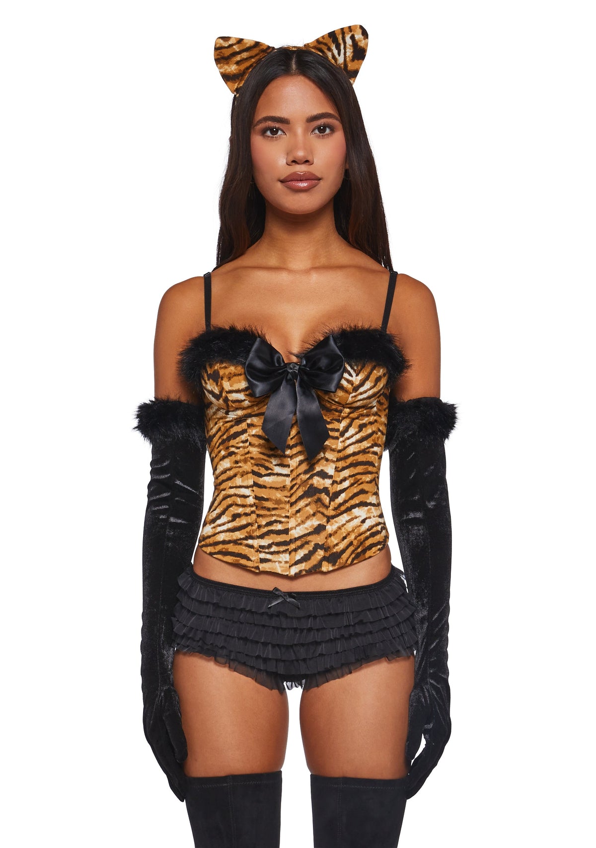 Tiger Envy Corset Costume