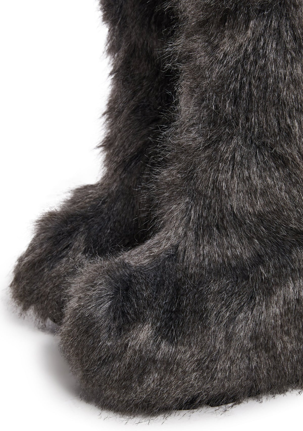 Wild Instincts Thigh High Boots - Gray