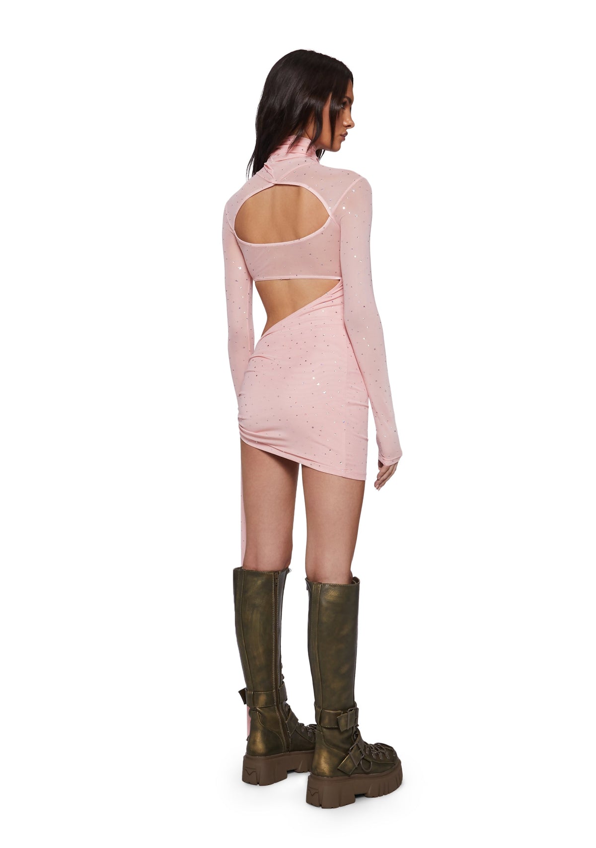 Dreamland Dancer Bodycon Dress - Pink