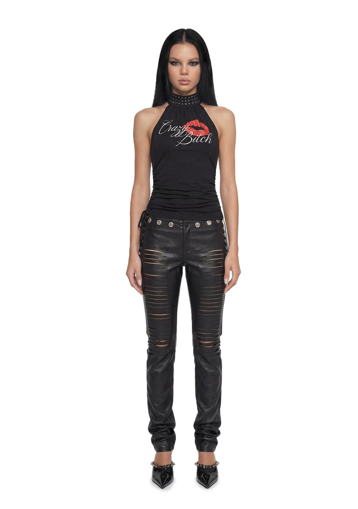 Let's Go Crazy Halter Top
