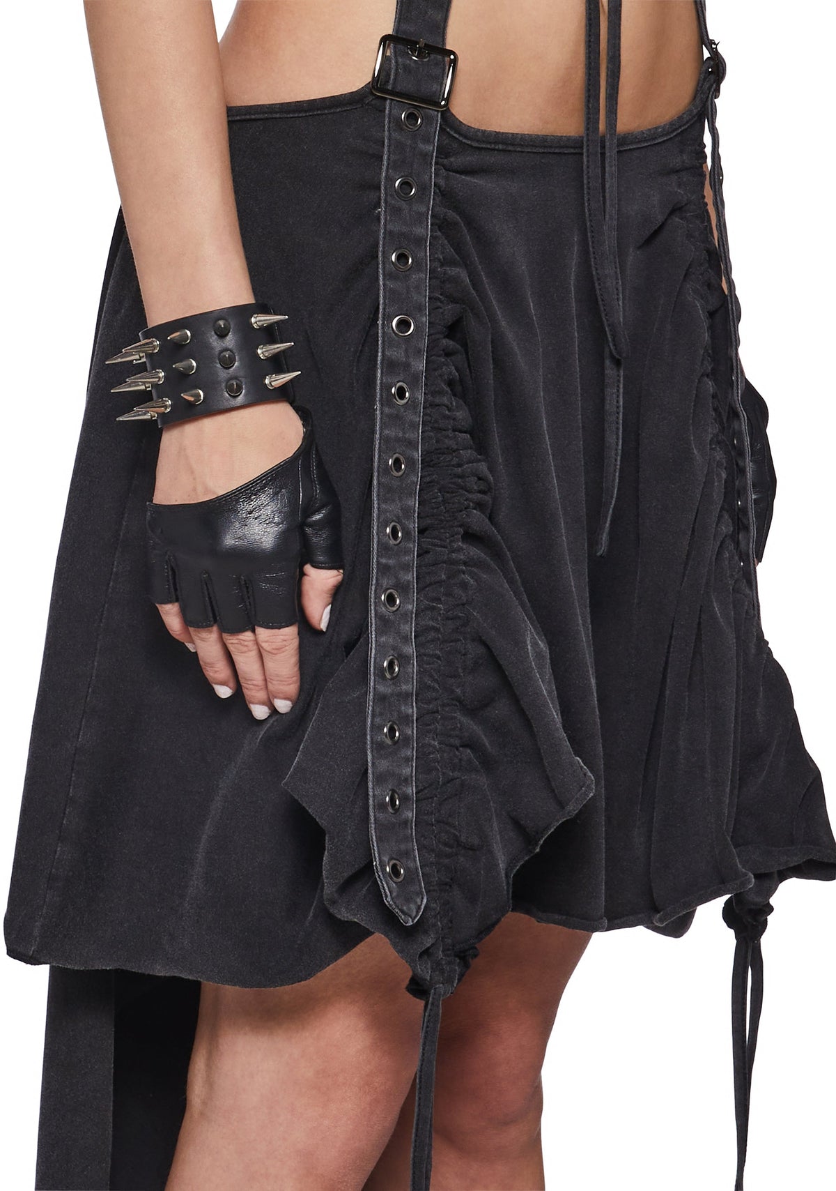 Siren Corset Waist Cut Out Midi Dress