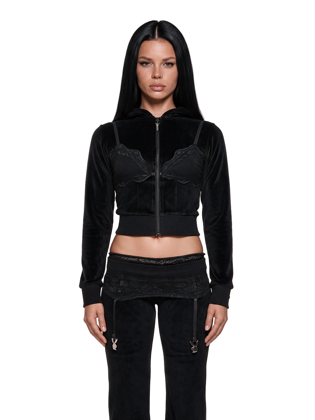 Playboy Lingerie Velour Jacket