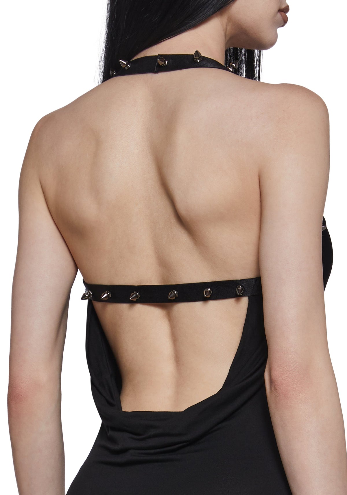 Gen Goth Halter Dress