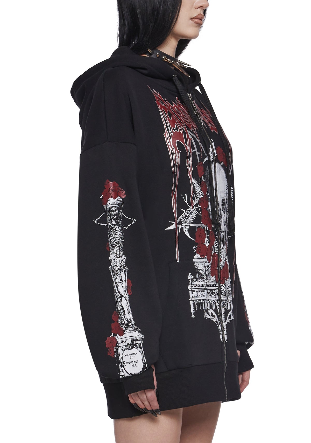 Shadow Of Death Zip-Up Hoodie
