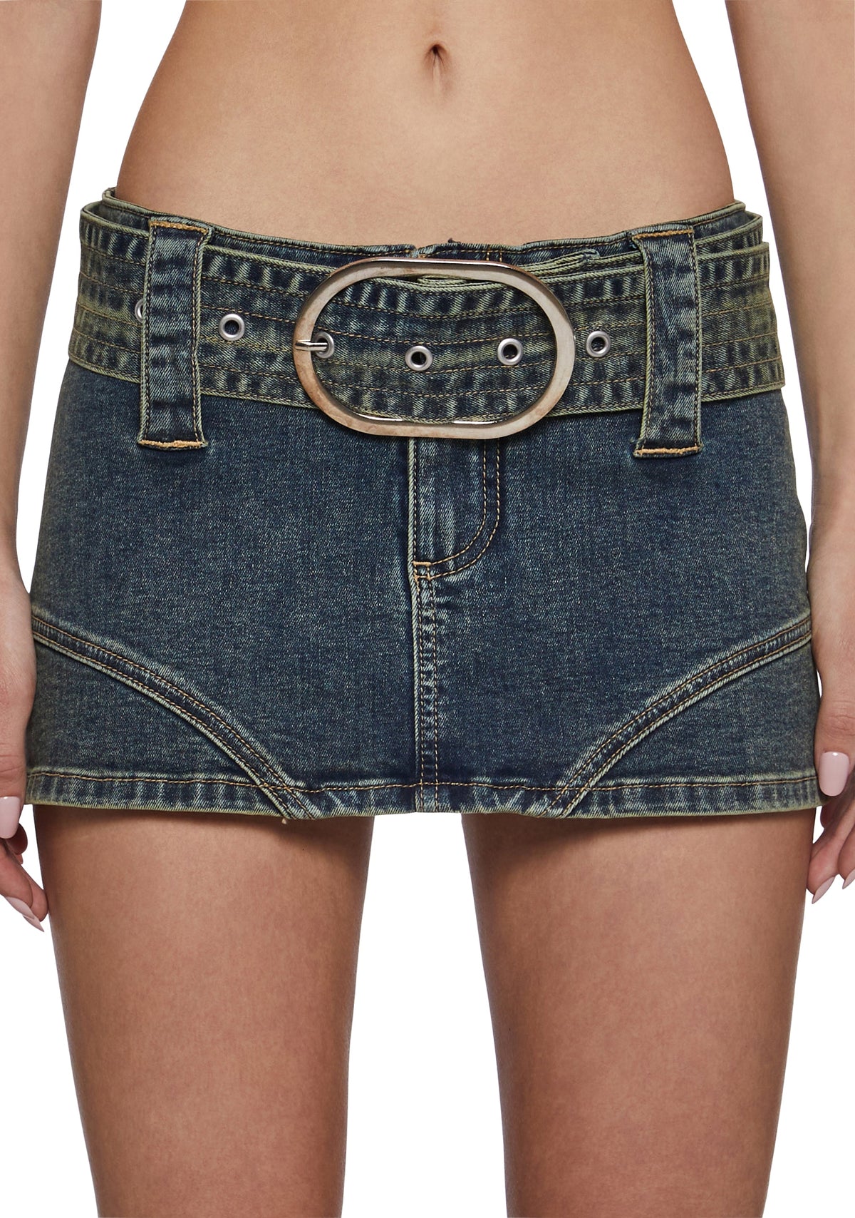 Norah Micro Skort - Denim