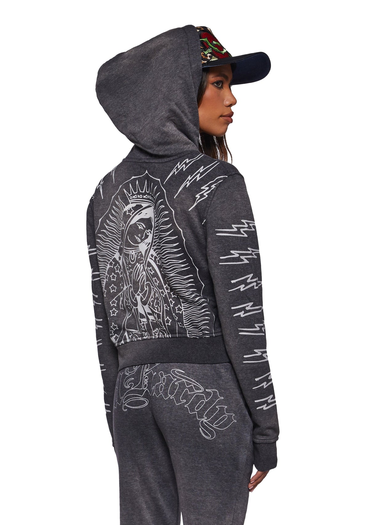 Mary Zip Front Relaxed Zip Front Hoodie