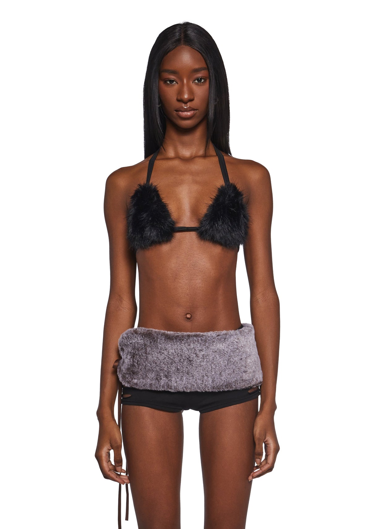 Renegade Fur Wrap Belt