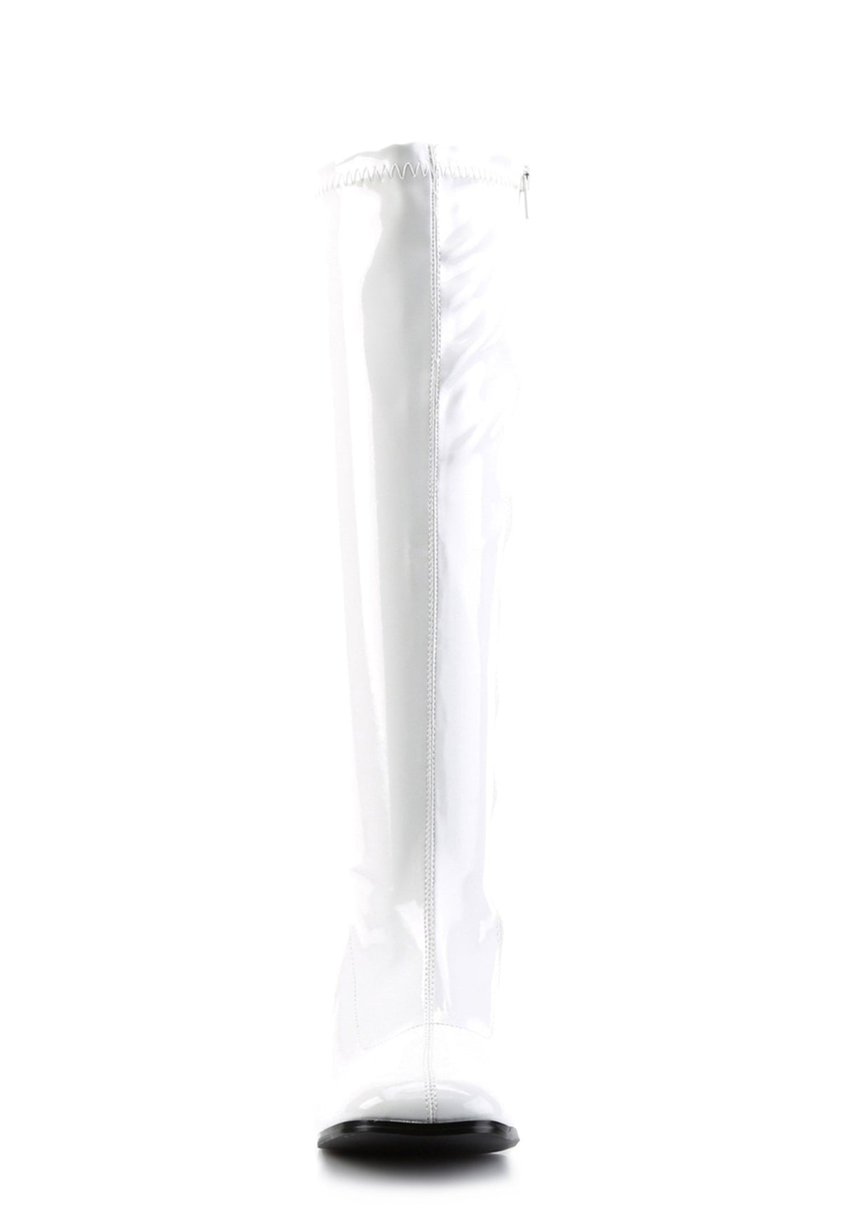 Gogo 300 Knee High Boots - White