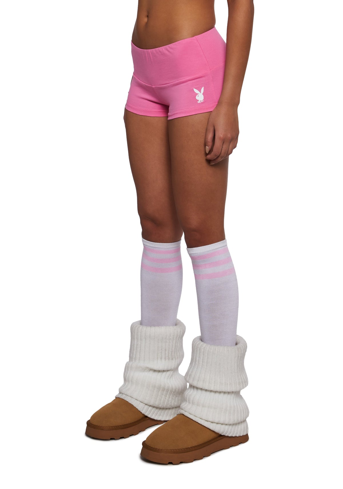 Playboy Mini Shorts - Pink