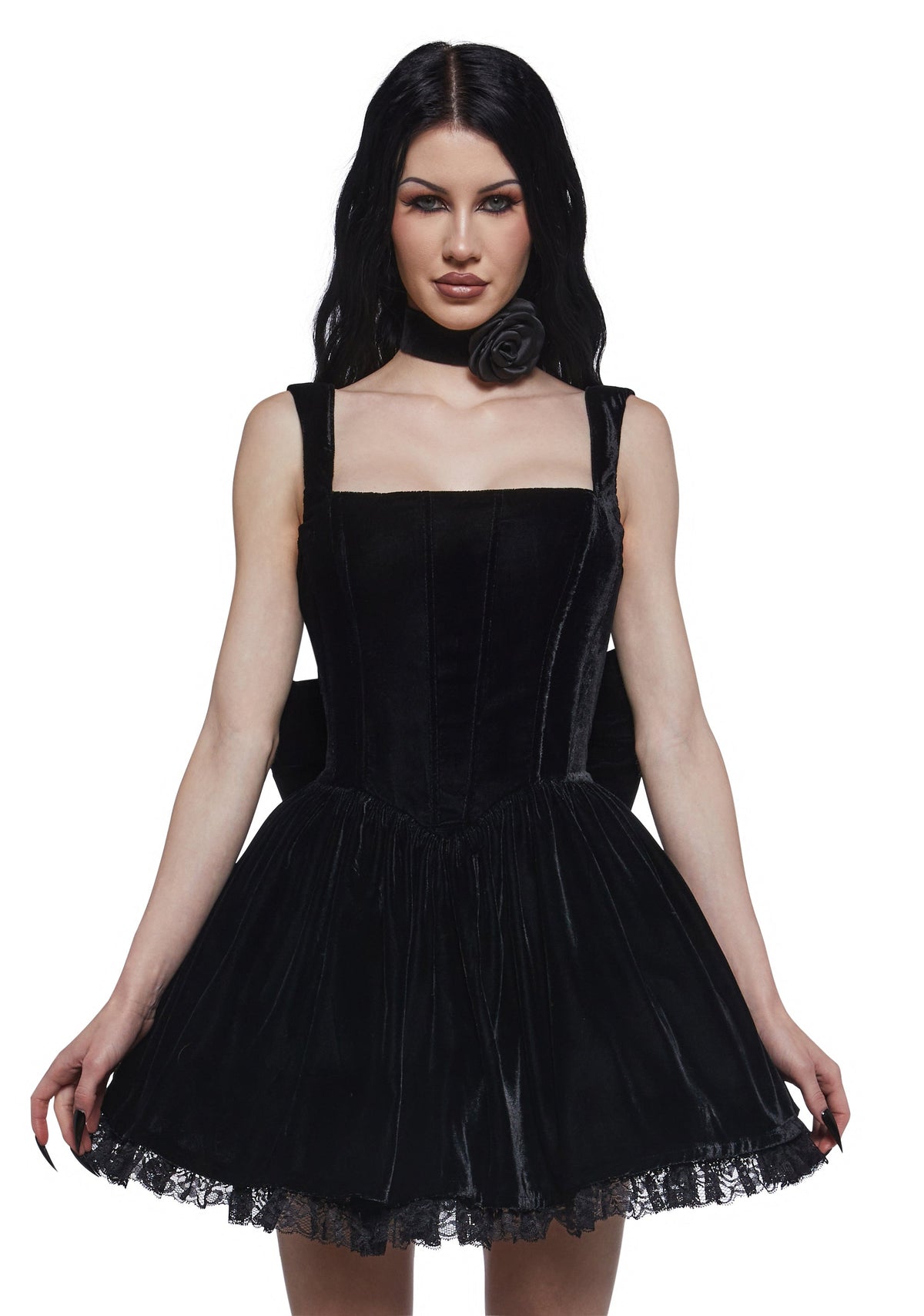 Radiant Occasions Corset Dress - Black