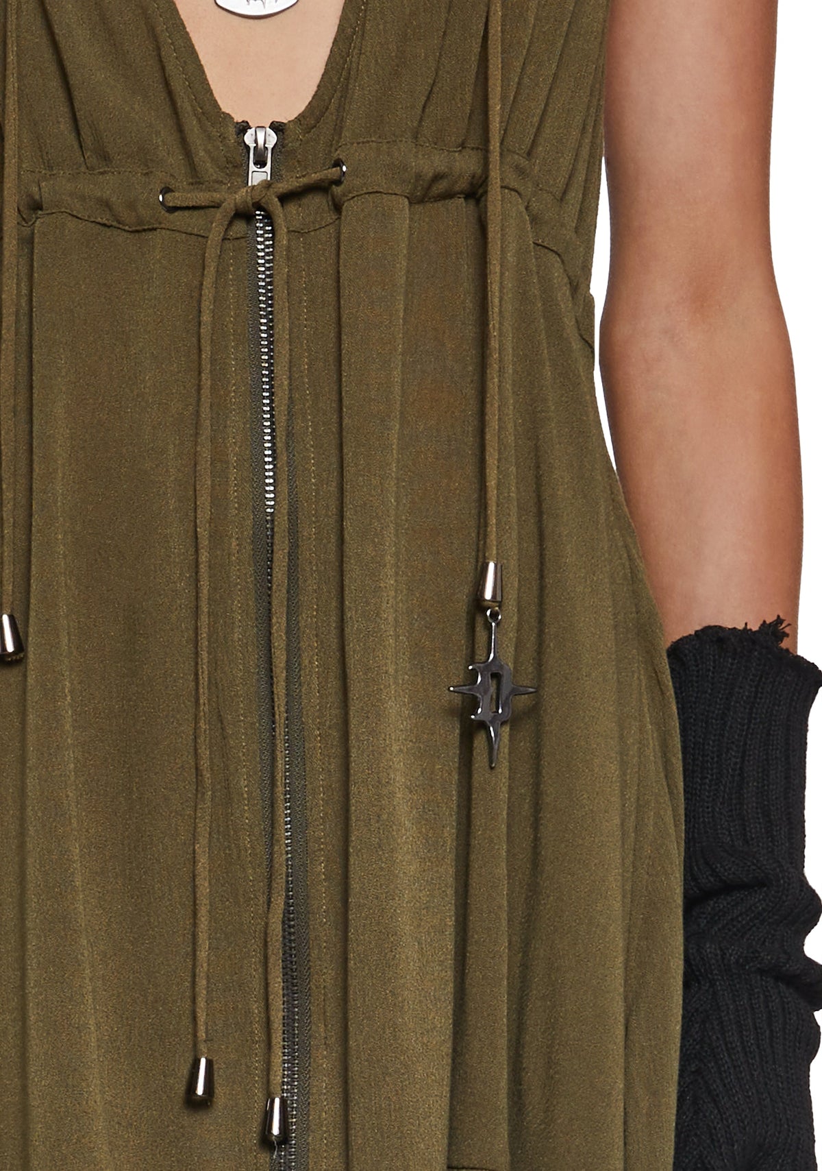 Outro Hooded Woven Dress
