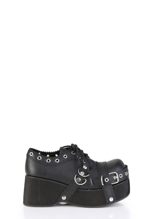 Dank-28 Platform Oxford Shoes