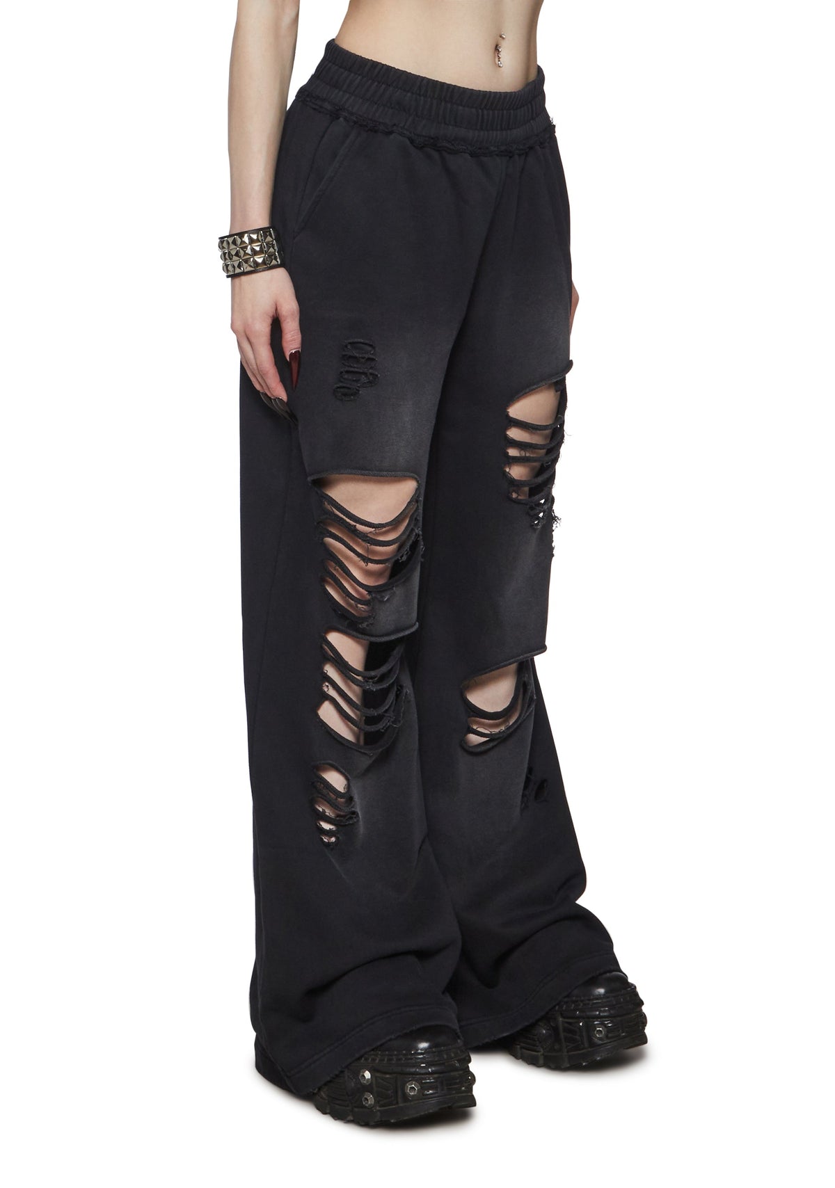 Loved & Distressed Baggy Sweatpants