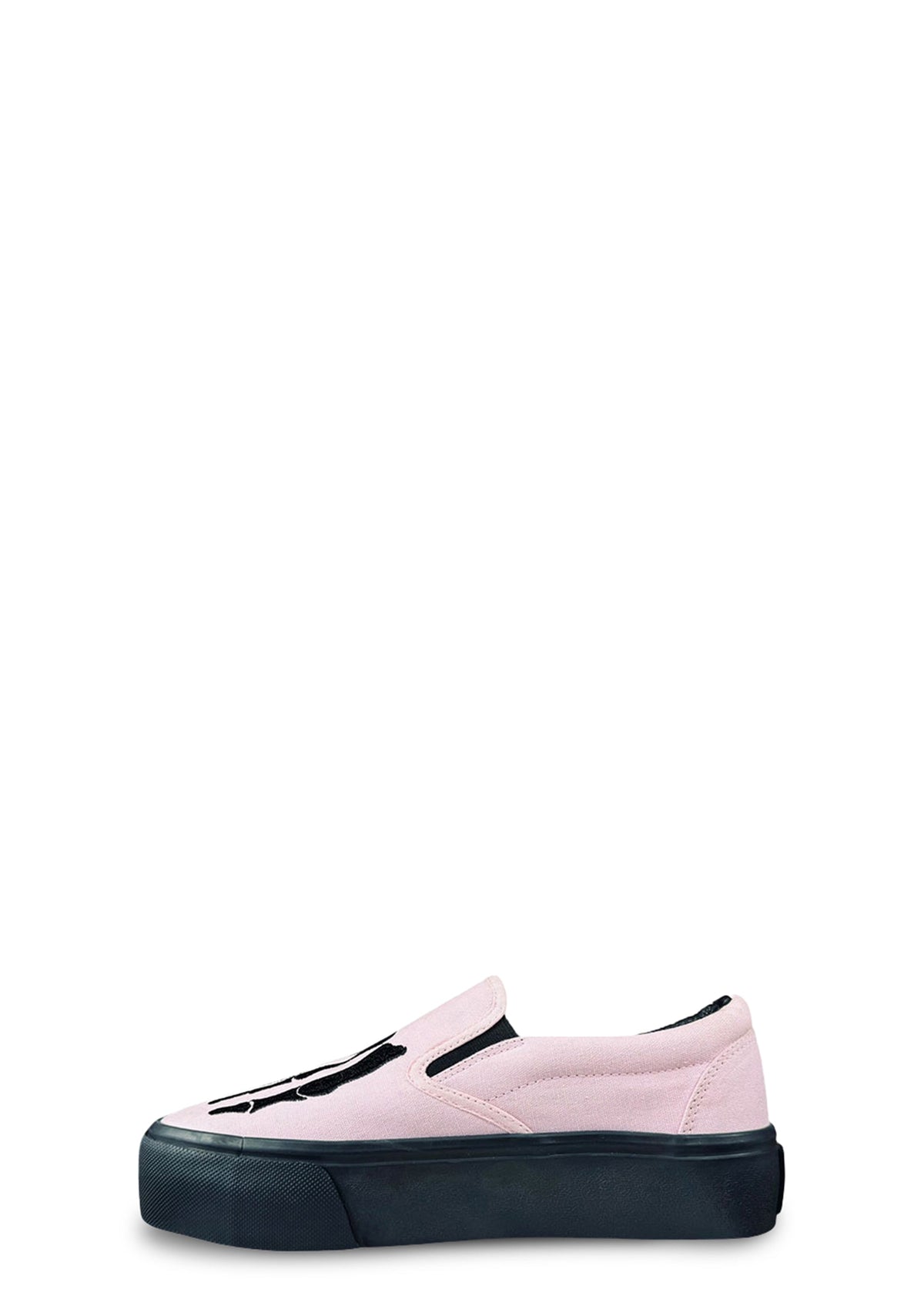 Chill Bones Slip On Platform Shoe - Pink