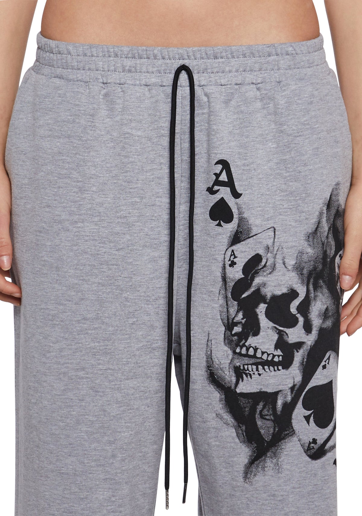 Spooky You Skull Print Sweatpants