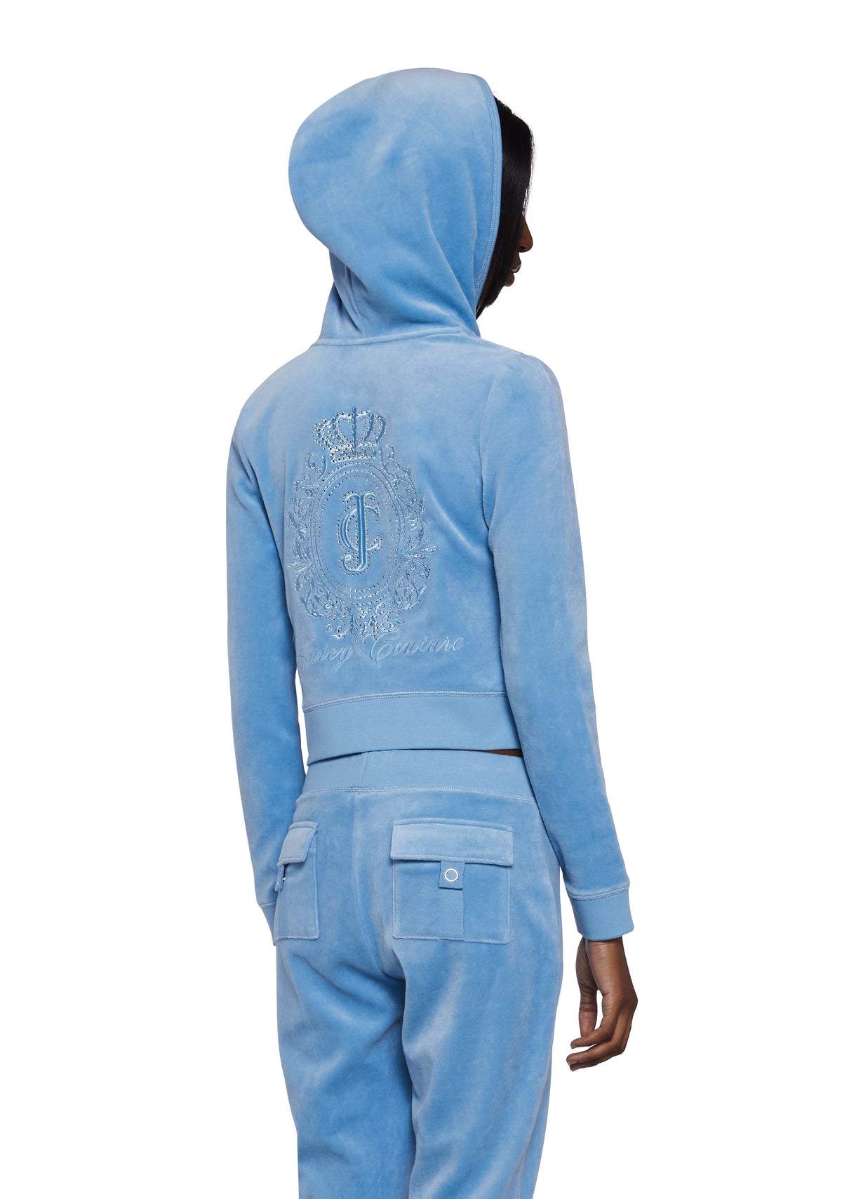 Crown Heritage Cotton Velour Hoodie