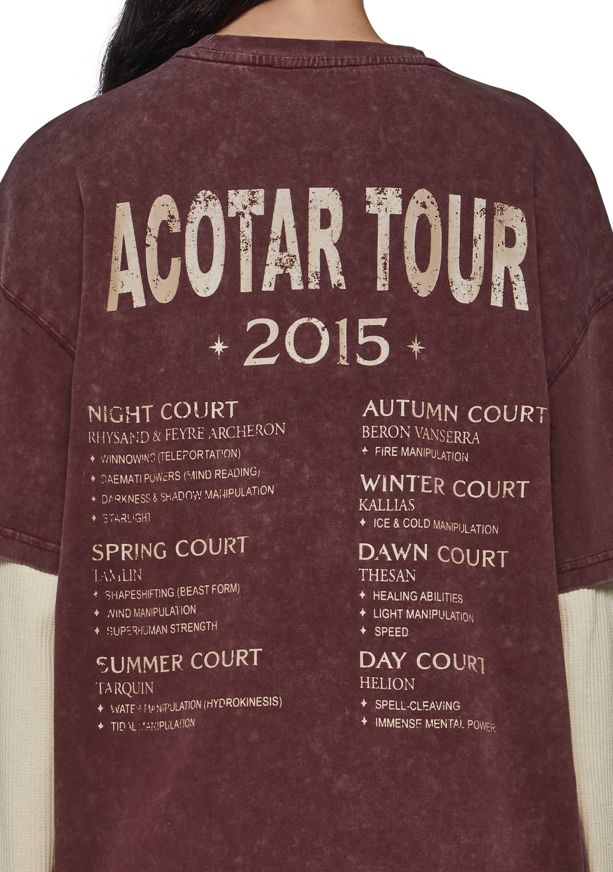 ACOTAR™  Band Tour Twofer Long Sleeve Tee