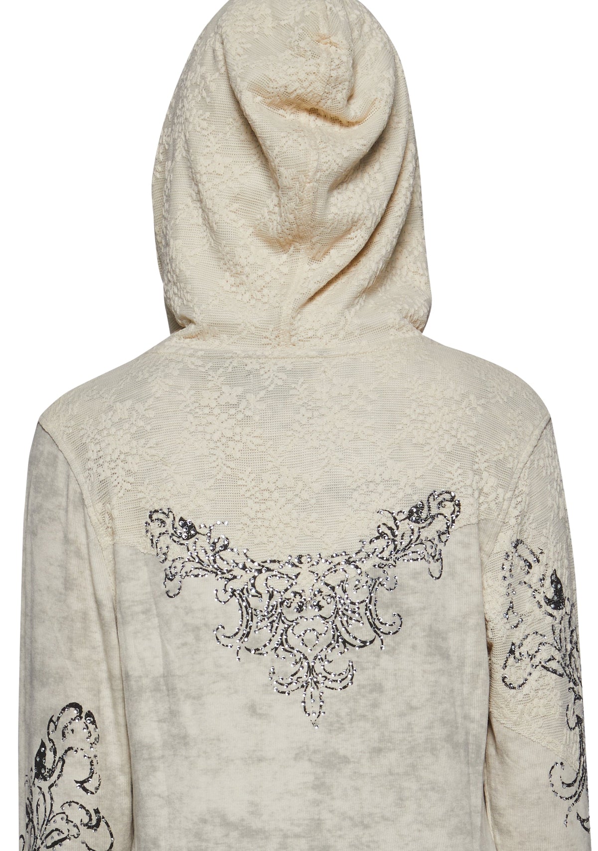 Elix Ornate Jacket - Off White