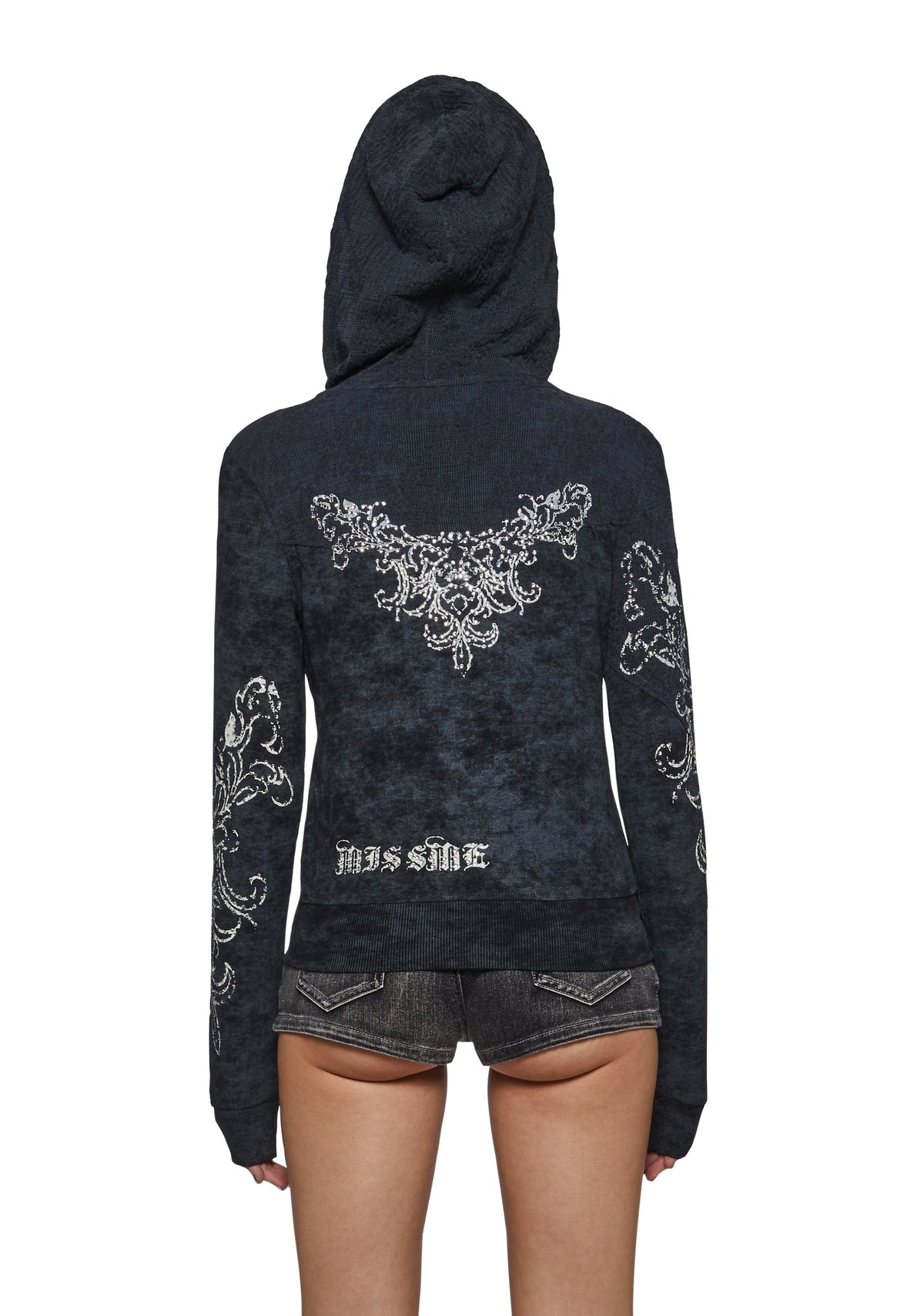 Elix Ornate Jacket - Black
