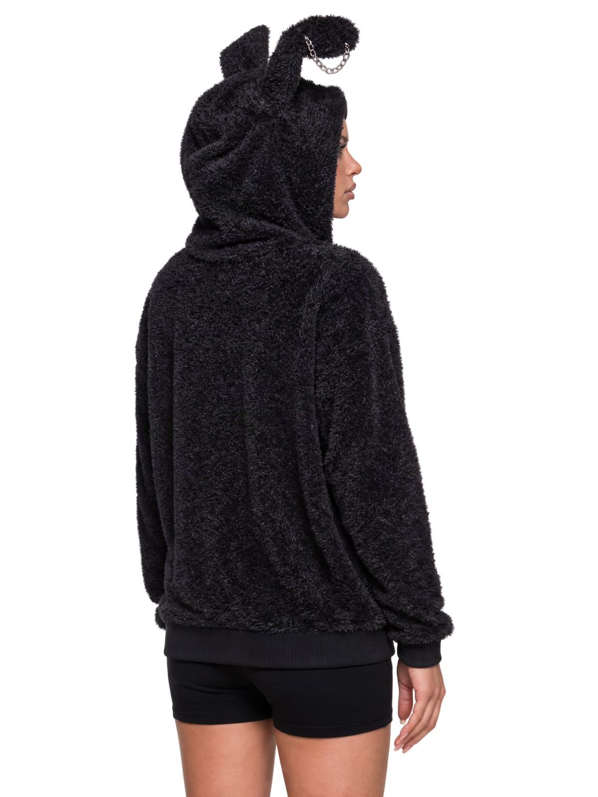 Goth Bunny Faux Fur Jacket