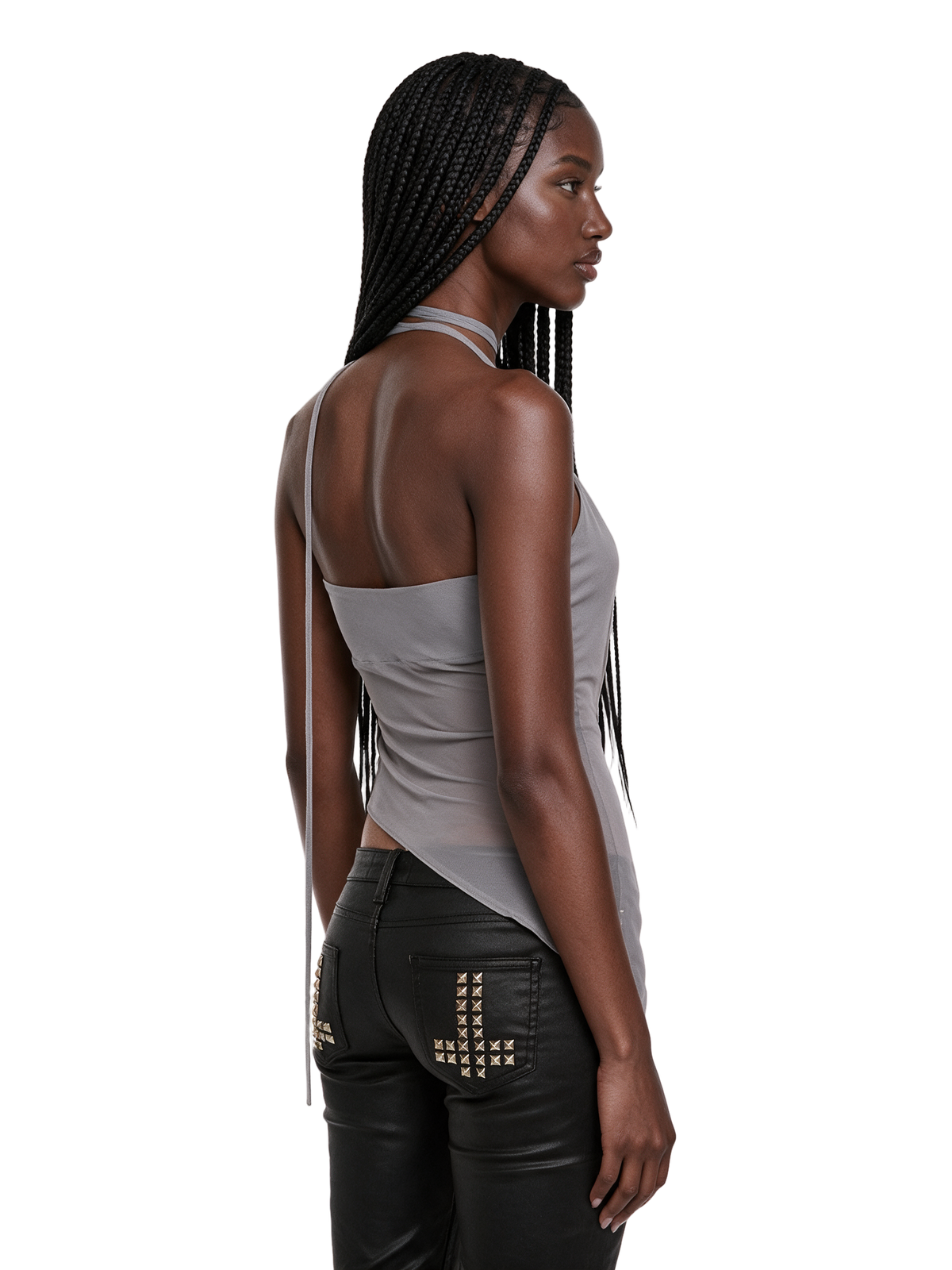 Remix Asymmetrical Halter Top