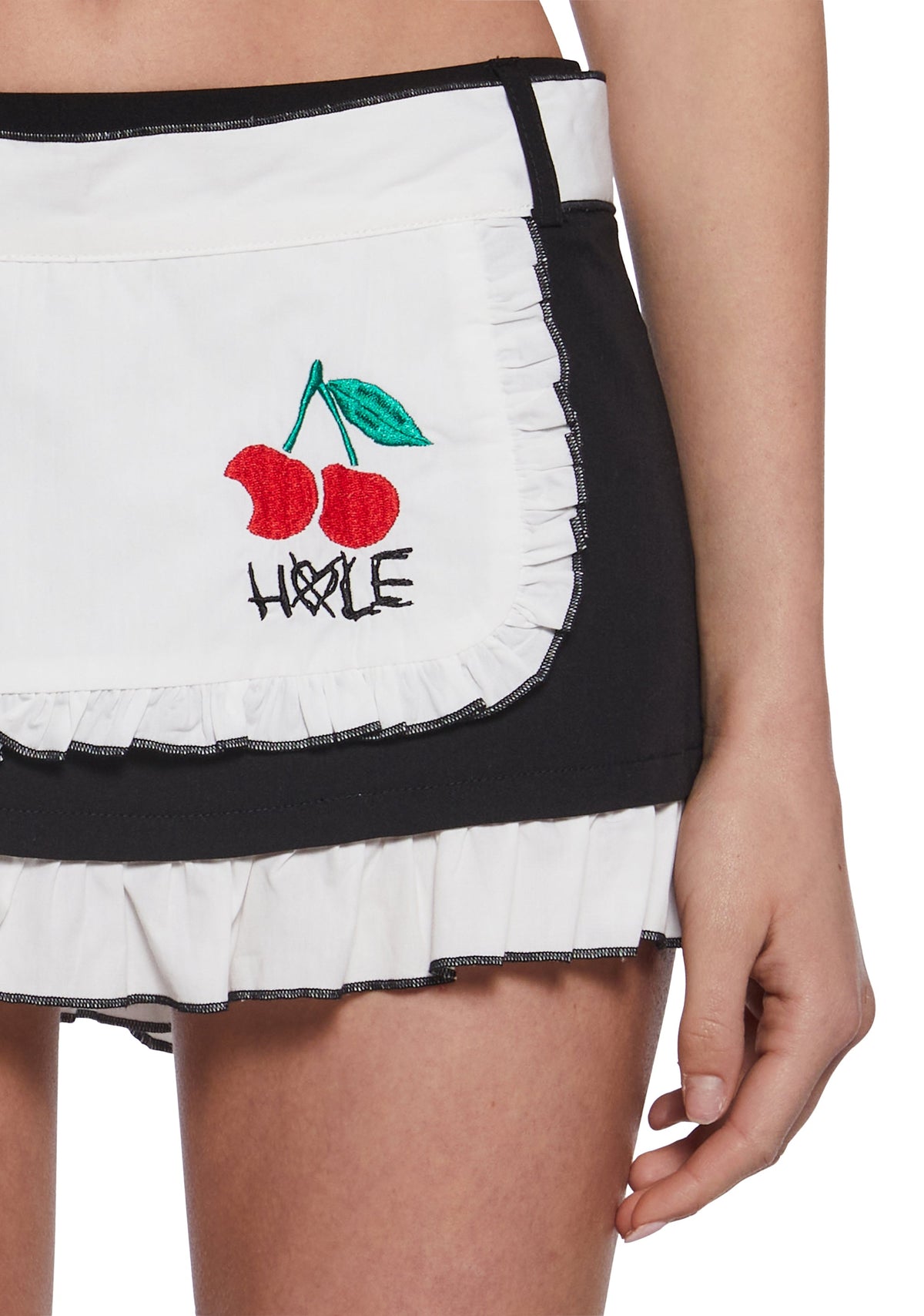 Take Everything Apron Mini Skirt