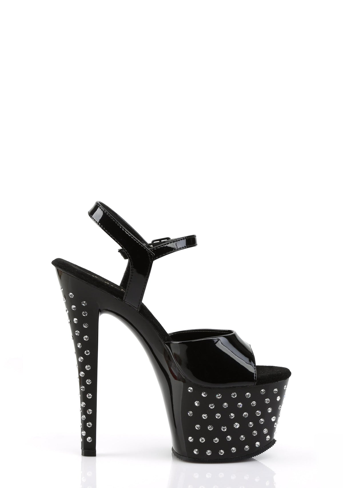 Stardust-709 Rhinestone Studded Sandals