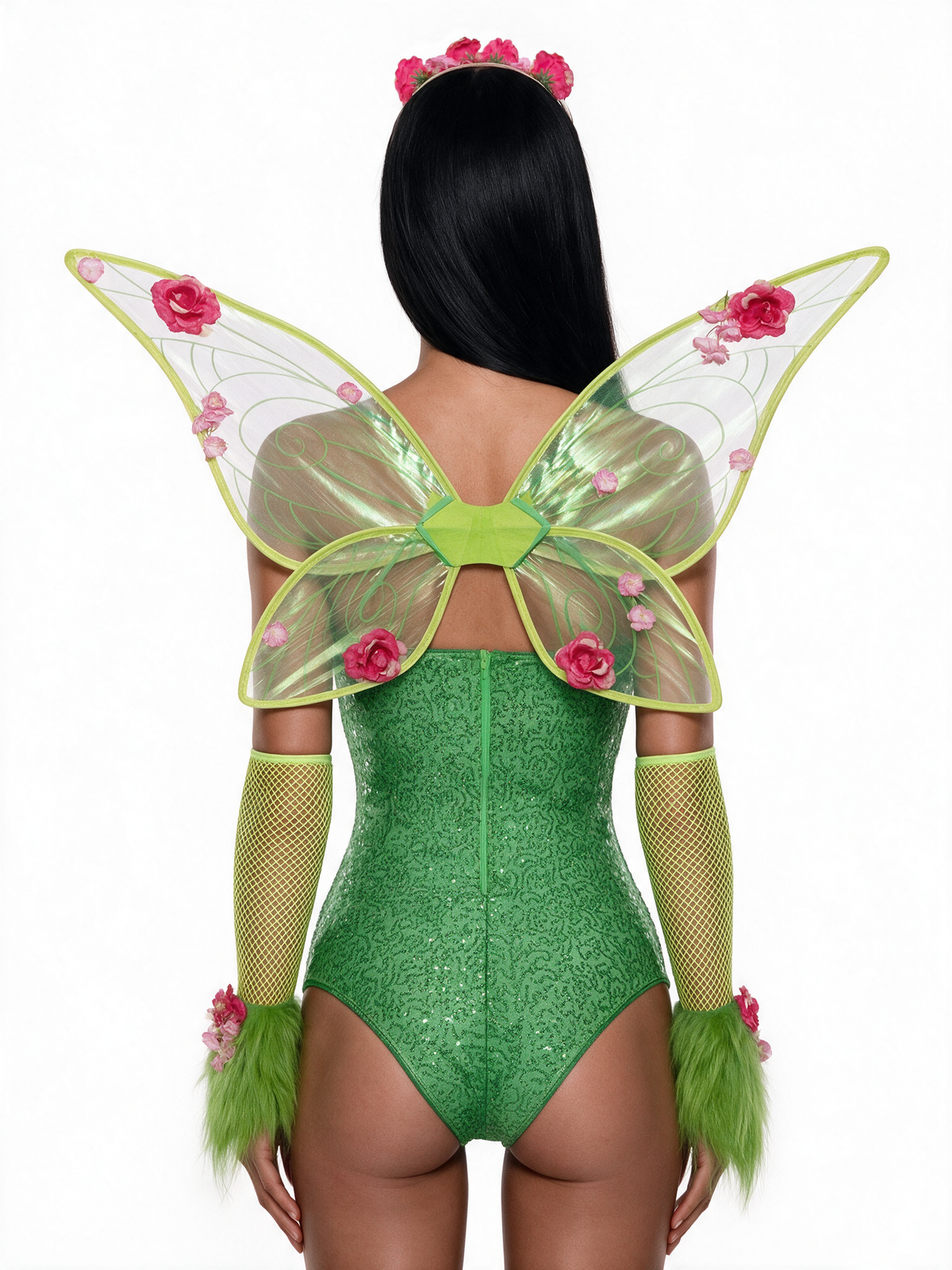 Rave Pixie Fairy Costume - Green