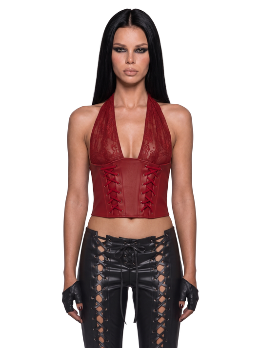 Orpheus Halter Corset Top