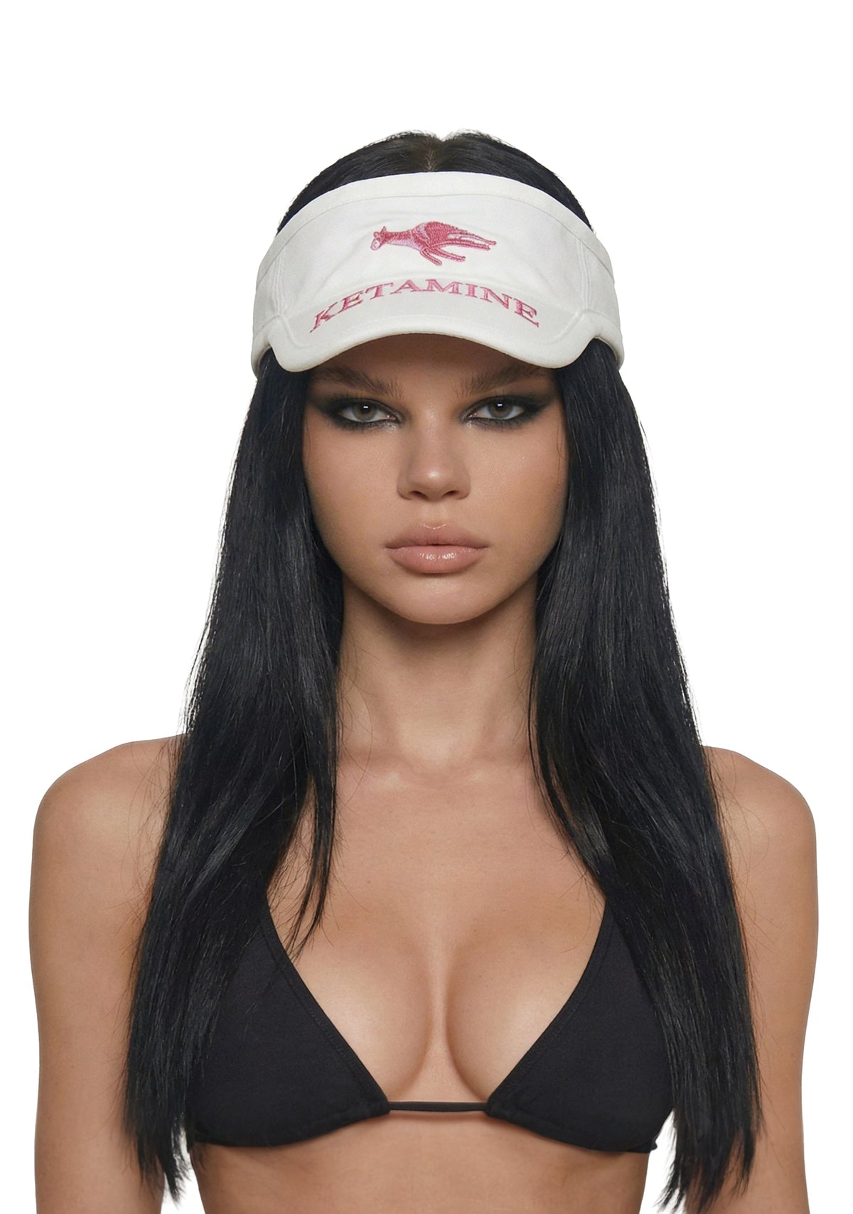 Keta Queen Visor - White