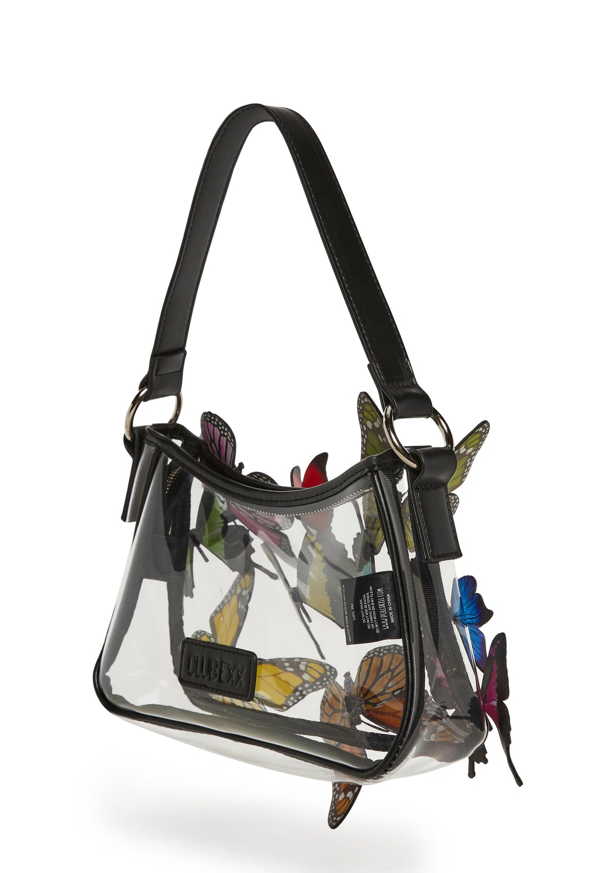 Kaleidoscope Vision Shoulder Bag - Clear