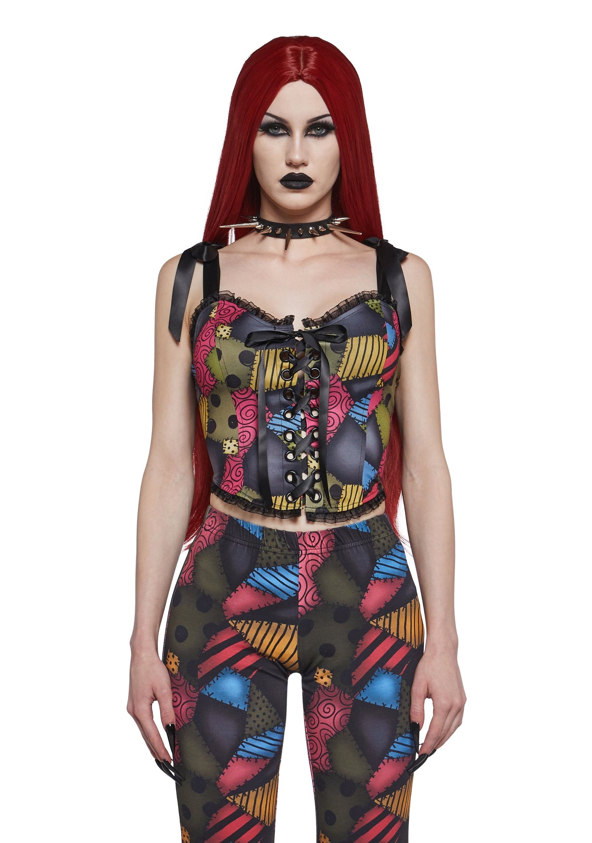 Mismatched Doll Corset Top