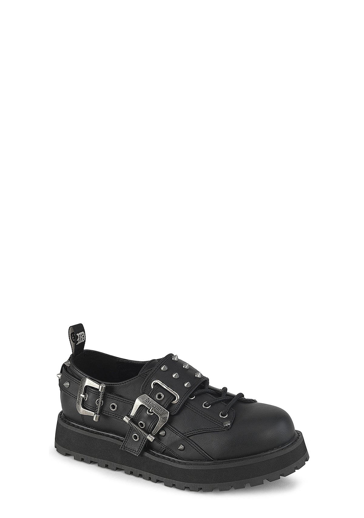 Valor-38 Studded Oxford Platform Shoes