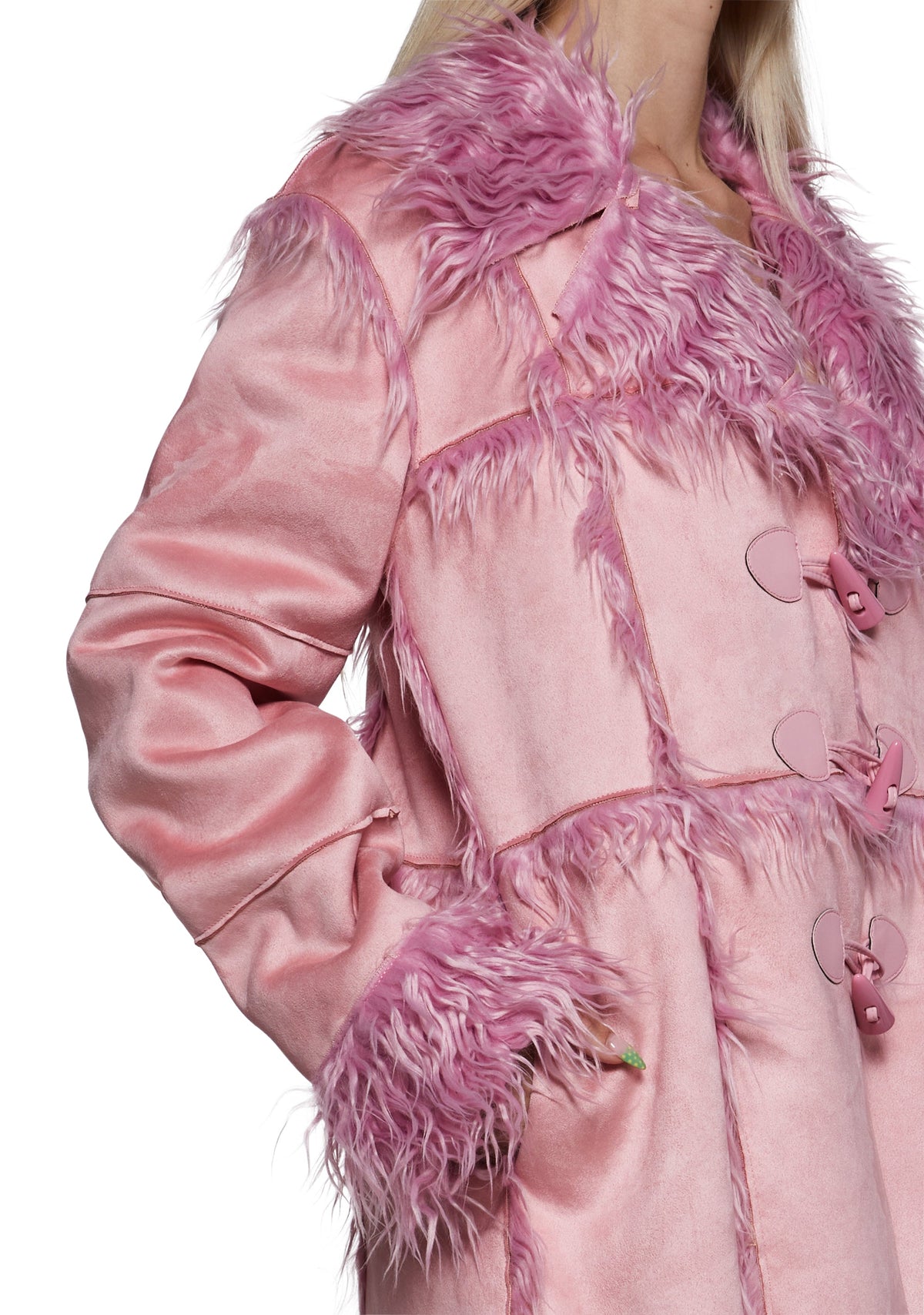 Secret Of Patience Toggle Jacket - Pink