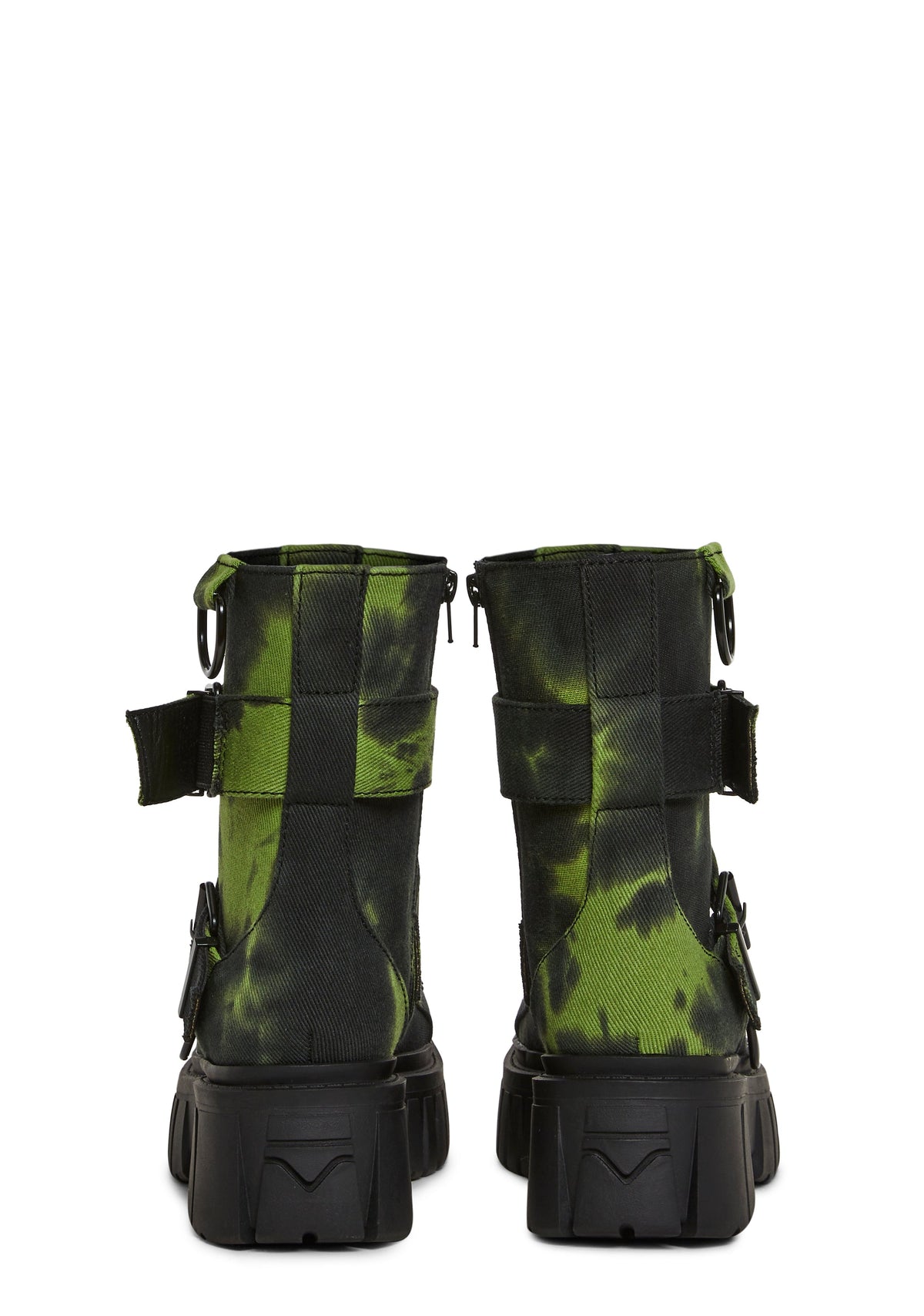 Low Traitor Boots - Green/Black