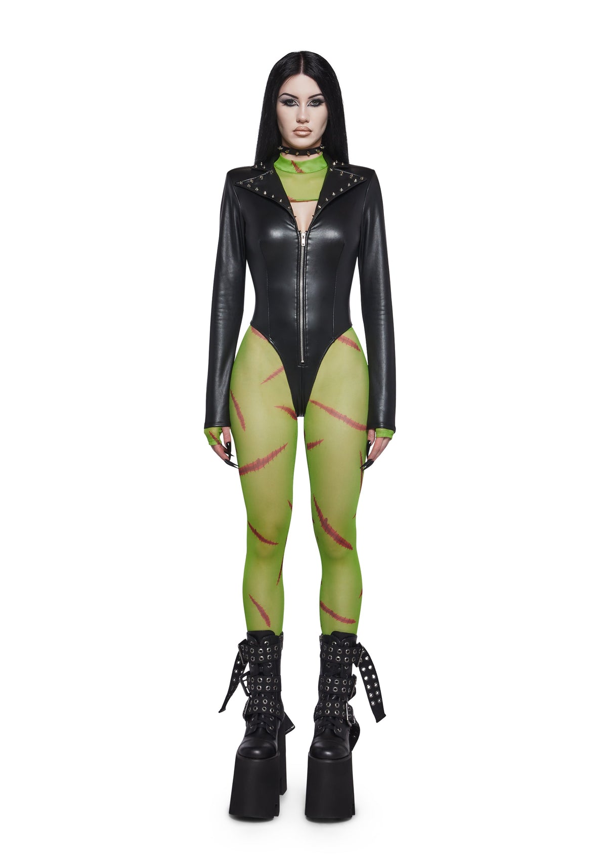 Frankenfine Monster Costume