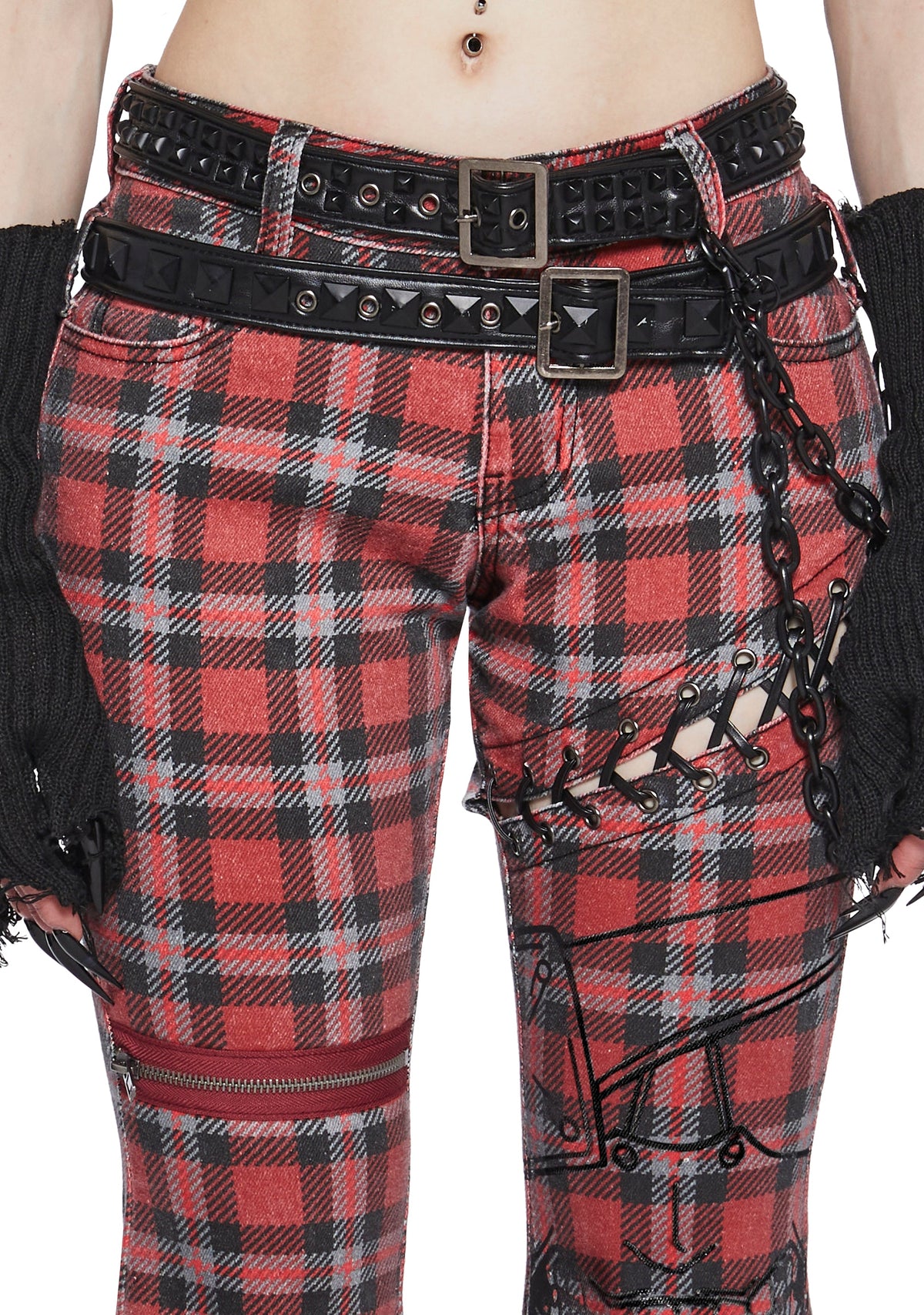 Cruel Or Beautiful Plaid Plants
