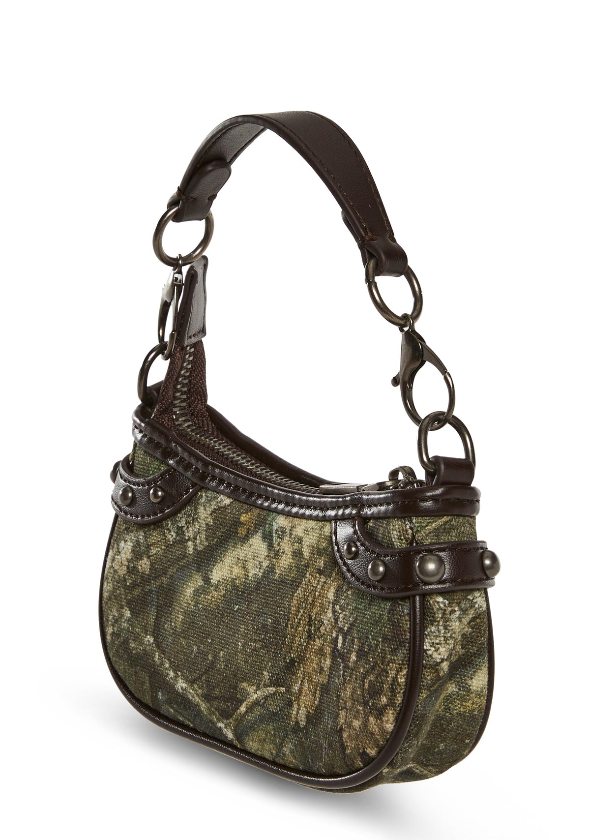 Camo Studded Mini Bag