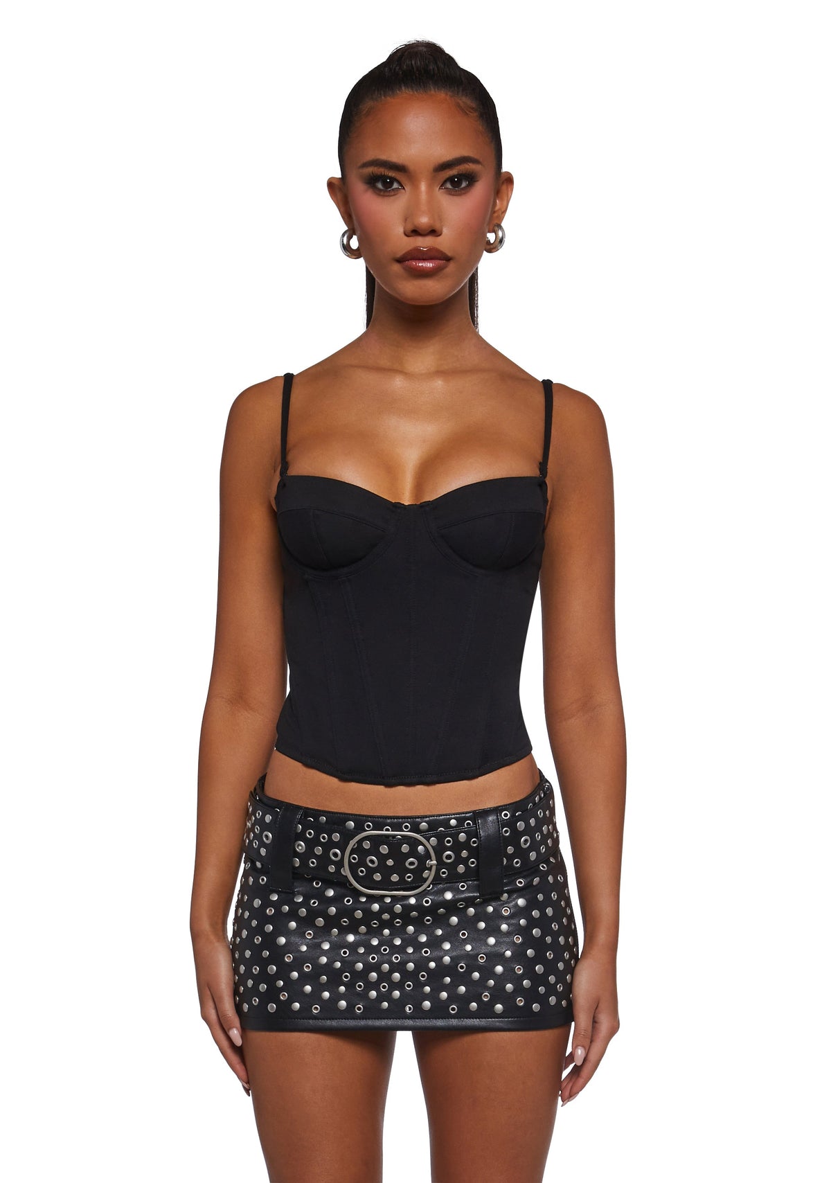Adulting Buckle Corset Top