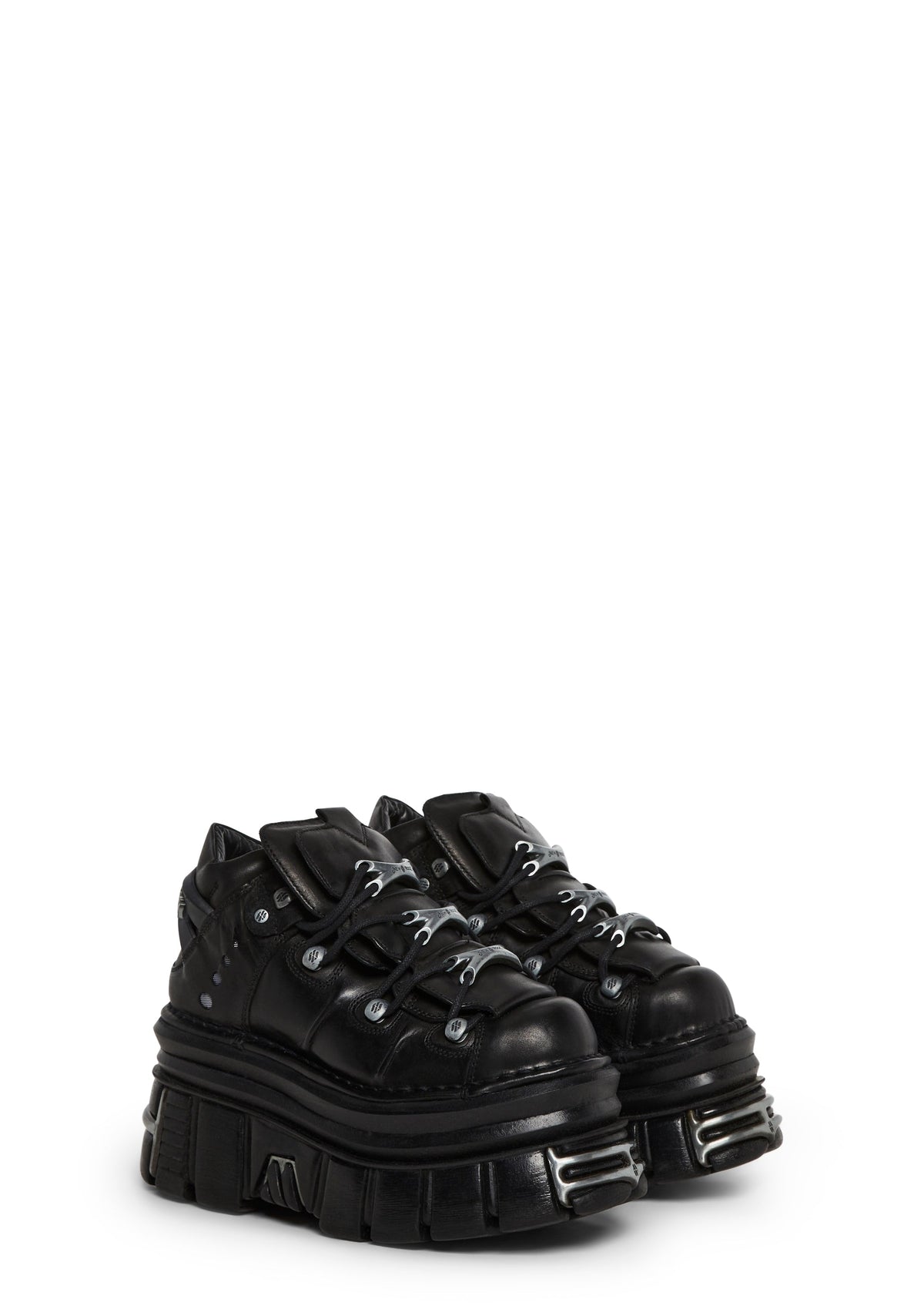M-106-C179 Double Stacked Platform Sneakers