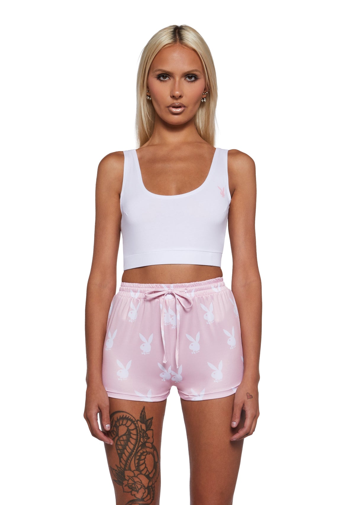 Playboy Slumber Bunny Set - Pink