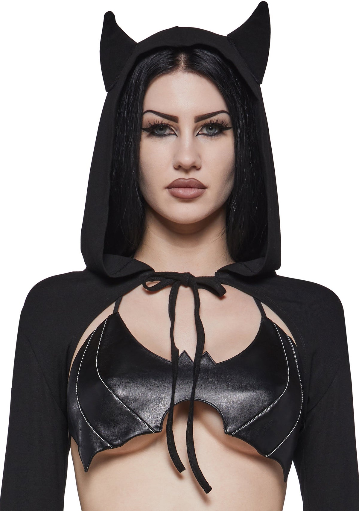 Bat Shrug with Hood