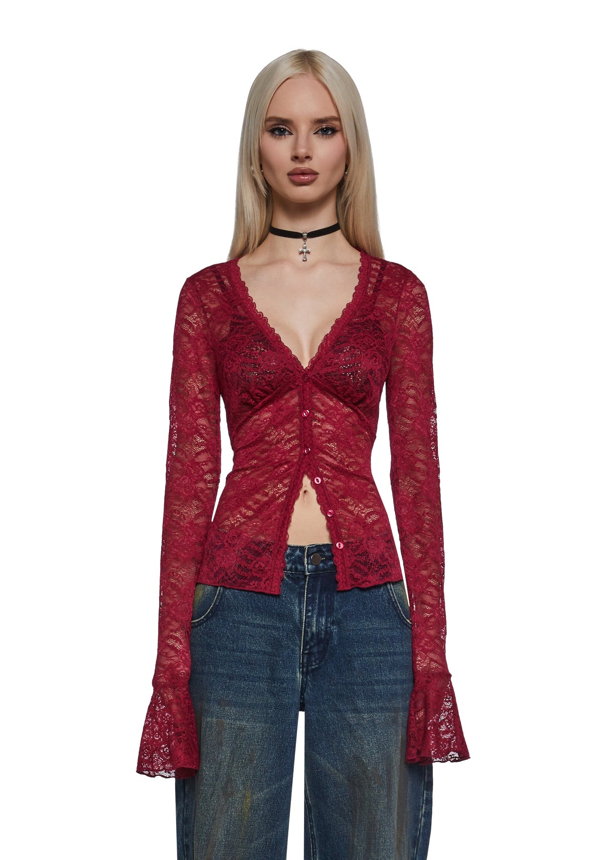 Wicked Wink Lace Top