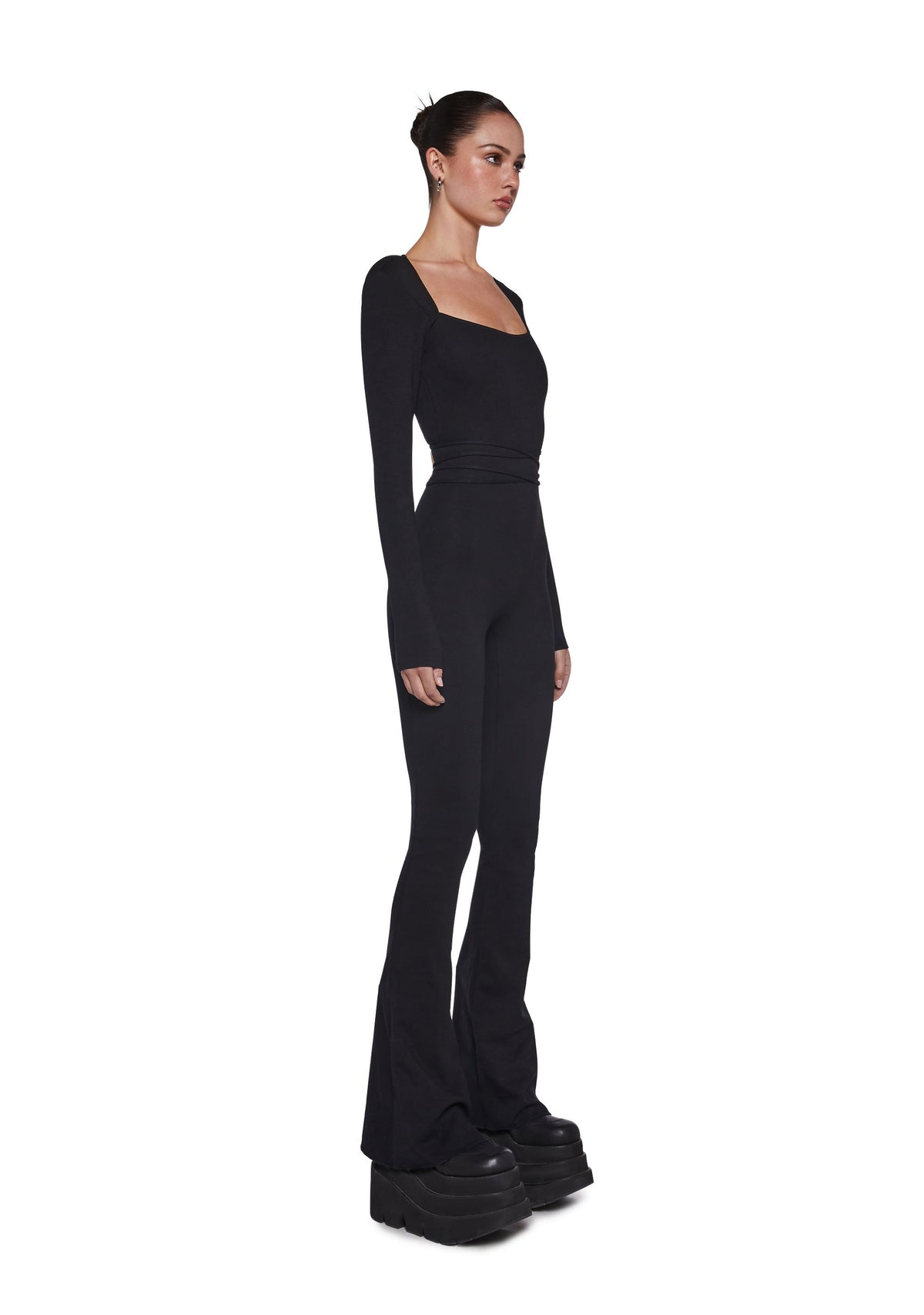 Signal Open Back Catsuit