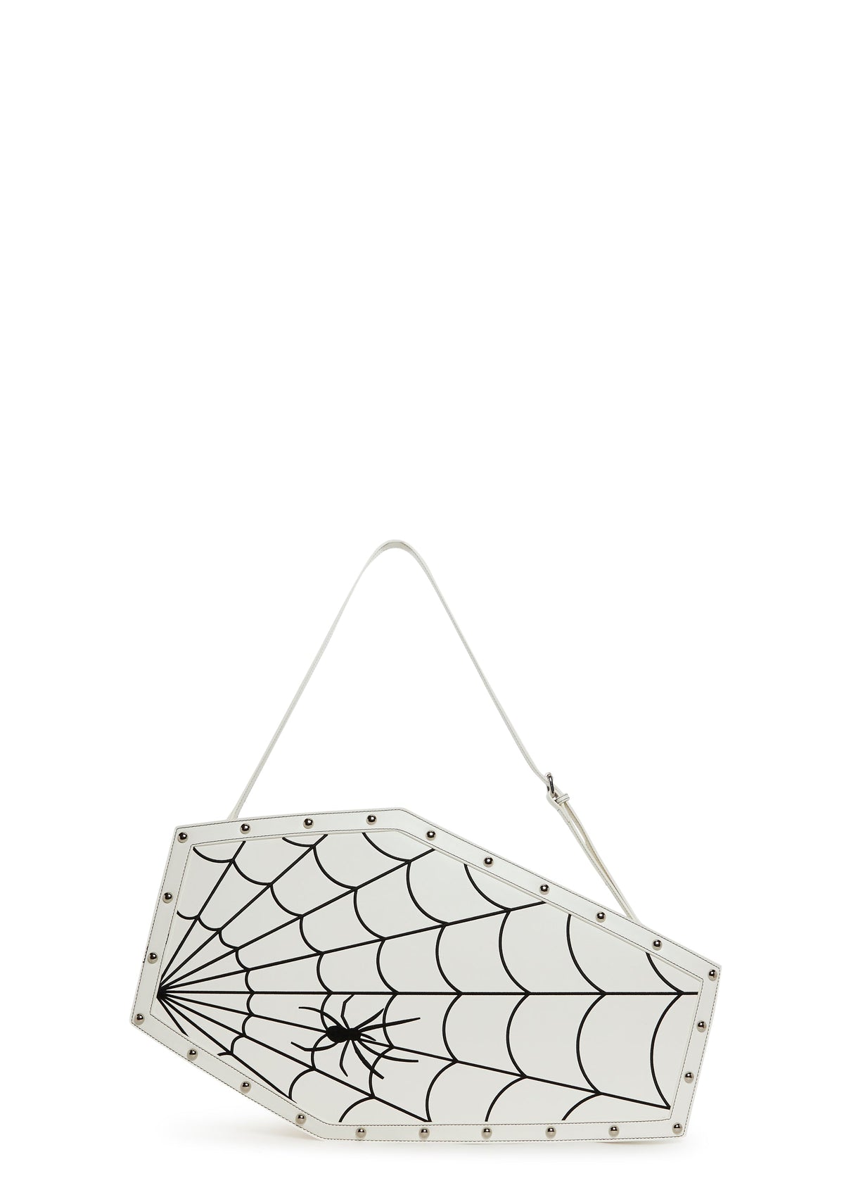 Dead Weight Coffin Weekender - White