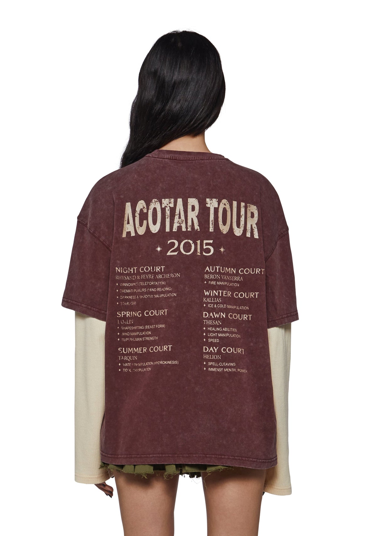 ACOTAR™  Band Tour Twofer Long Sleeve Tee