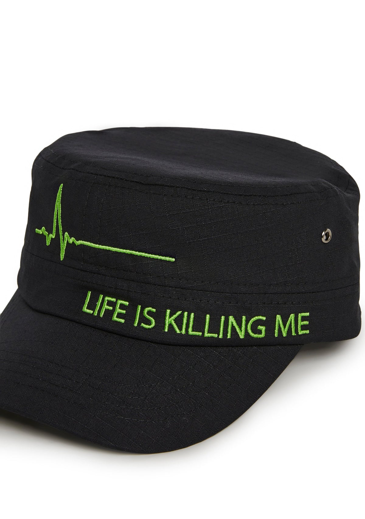 Life Is Killing Me Military Rip Stop Cap