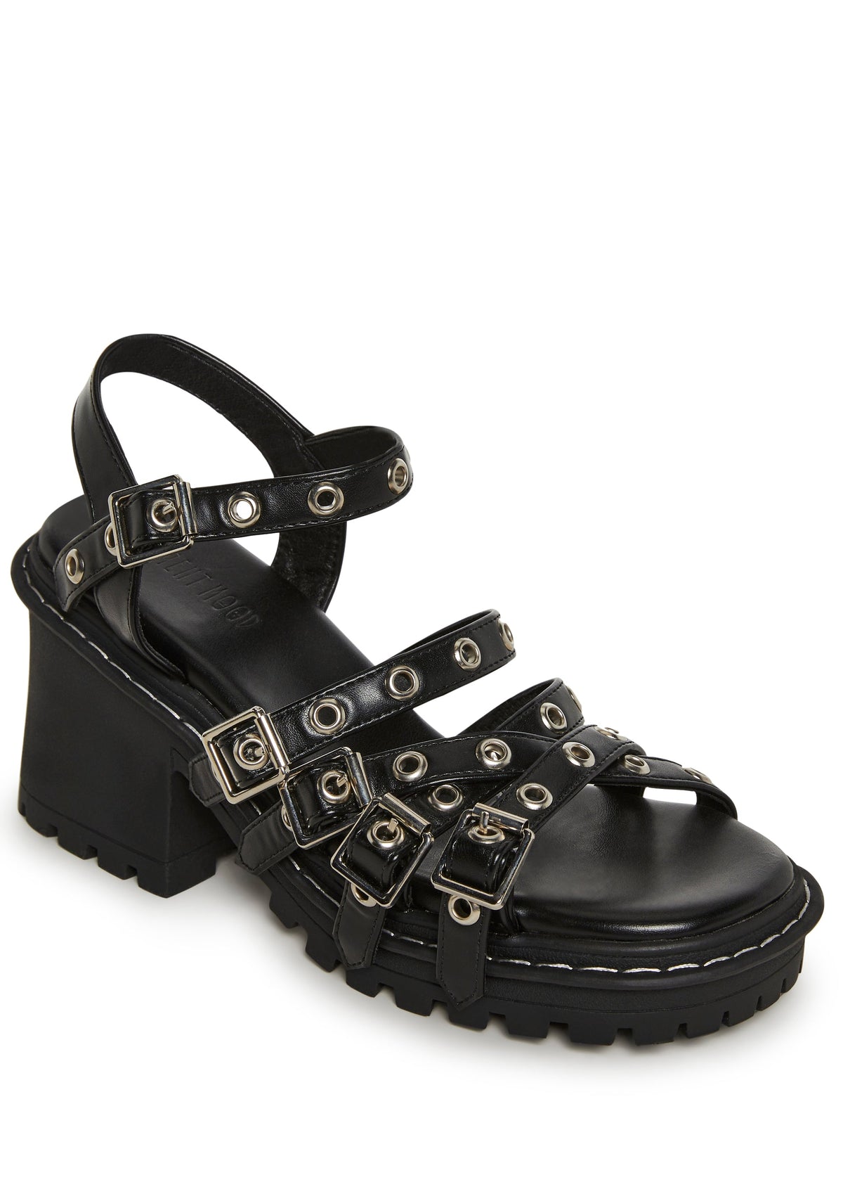 Tammy Buckled Eyelet Sandal